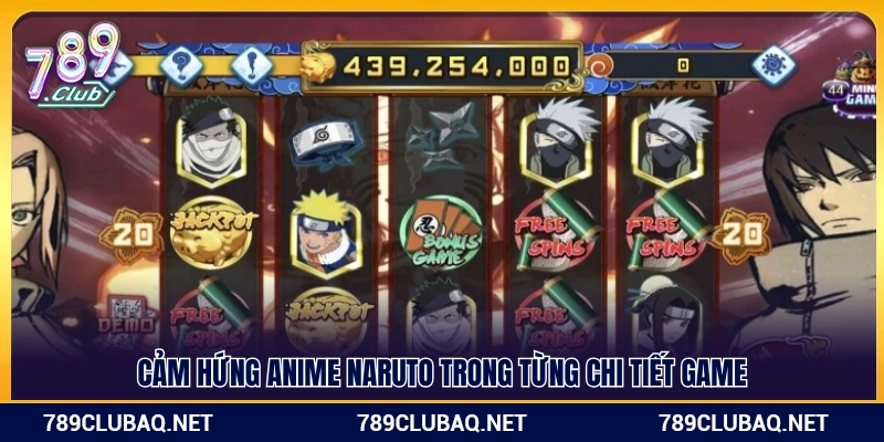 Phong cách manga Naruto tại từng điểm nhấn game